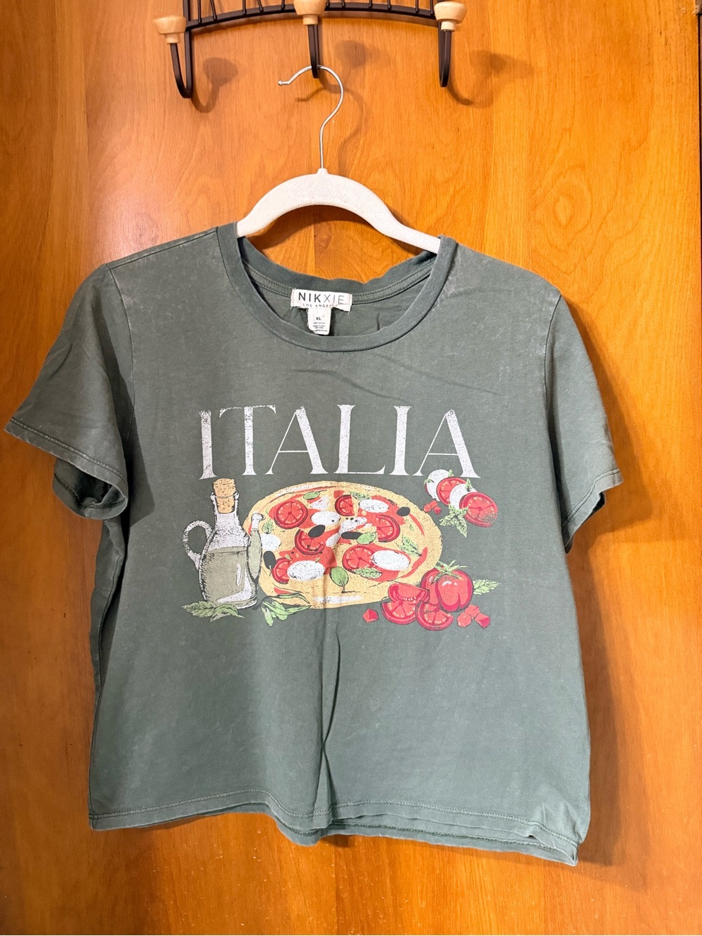 ‘Italia' Graphic Short Sleeve Tee